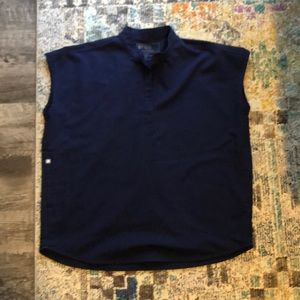 Figs Rafaela navy scrub top